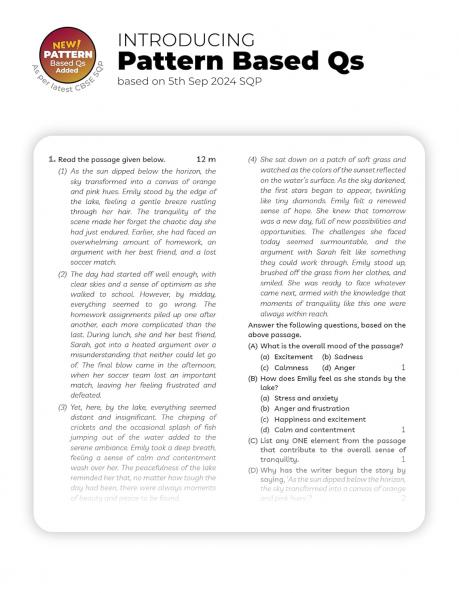 Educart CBSE English Communicative Class 10 Sample Paper 2024-25 (new 50% competency Qs) 2025