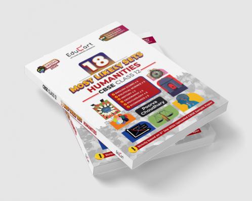 Educart CBSE Class 12 Humanities Most Likely Sets (Sample Papers) – Political Science History Geography Psychology Economics and English Core for 2025