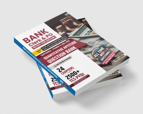 Examcart Bank Clerk & PO Quantitative Aptitude Question Bank by Vikas Jangid For All 2025 Bank Exams (SBI | IBPS | RRBs | RBI | NABARD) in English