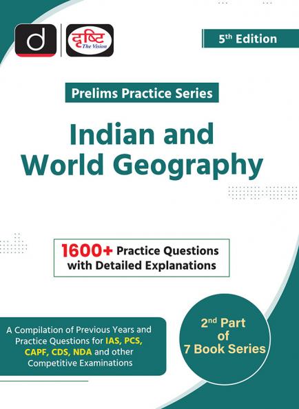 (PPS-2) Indian And World Geography 5th Edition | Drishti IAS | Prelims Practice Series | Government Exam Books