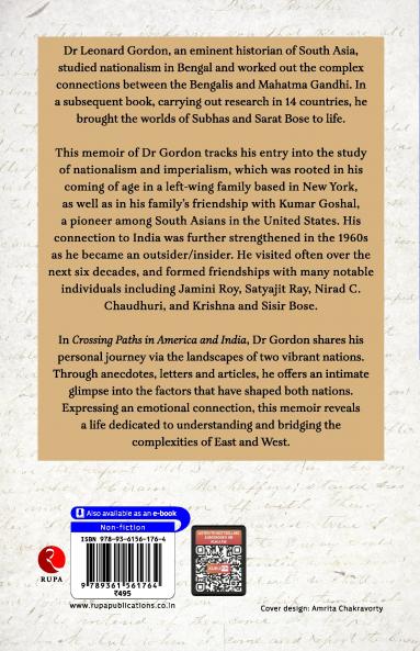 Crossing Paths in America and India: Memories Essays Reviews