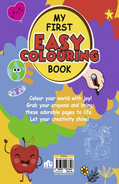 My First Easy Colouring Book