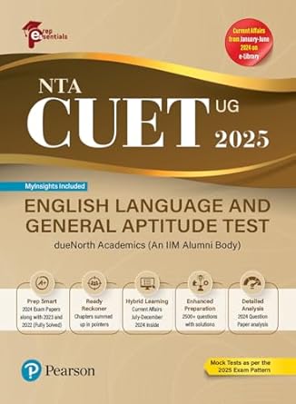 NTA CUET (UG) English Language and General Aptitude Test 2025