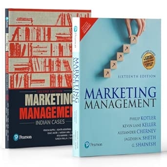 Combo Books - Marketing Management (16th Edition) + Marketing Management: Indian Cases (2nd Edition) | Set of 2 Books | MBA & Business Enthusiast | - Pearson