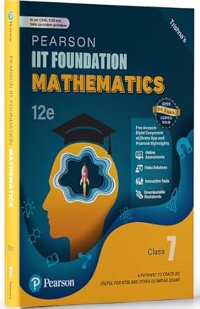 Pearson IIT Foundation Class 6 Math
