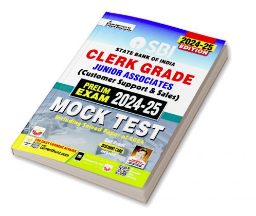 SBI Clerk Grade JA (CSS) Mock Test-E (20-Sets) Fresh 2024_(5198)