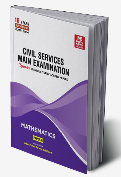 CSE Mains 2025: Mathematics Solved Papers-2 (2009-2024)