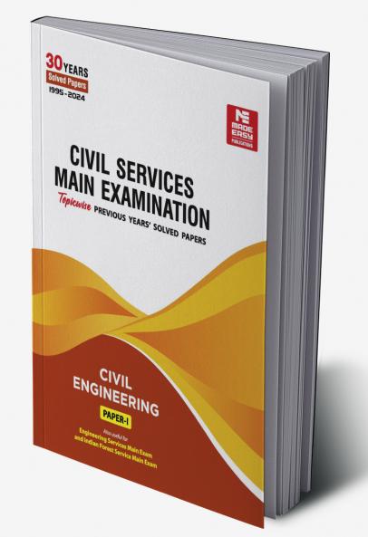 CSE Mains 2025: Civil Engineering Solved Paper-1 (1995-2024)
