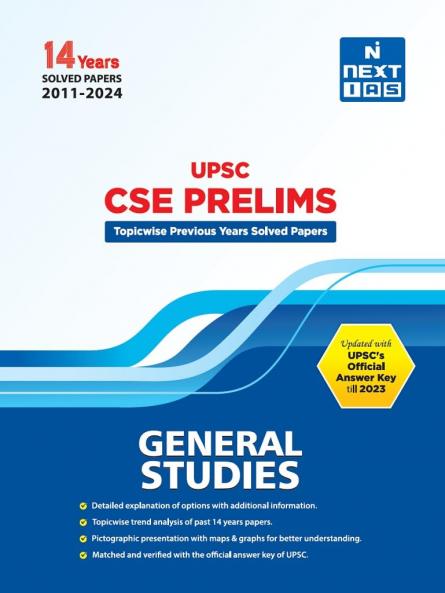 UPSC: CSE Prelims Topicwise Previous Year Solved Paper ( 2011-2024)