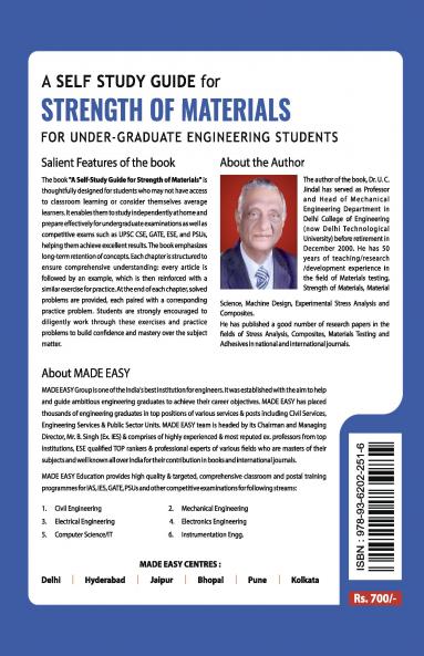 A Self-Study Guide for Strength of Materials