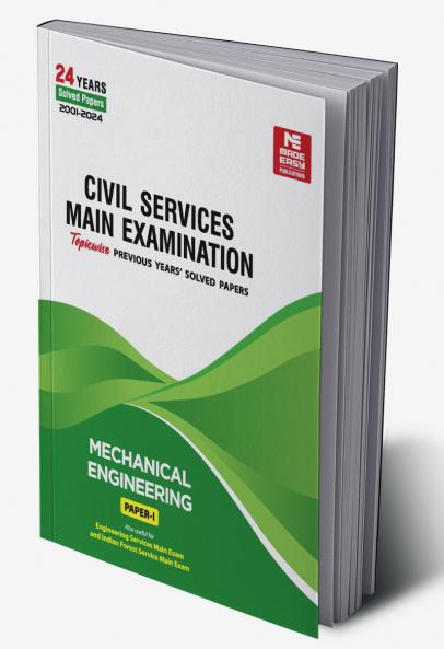 CSE Mains 2025: Mechanical Engineering Solved Paper-1 (2001-2024)