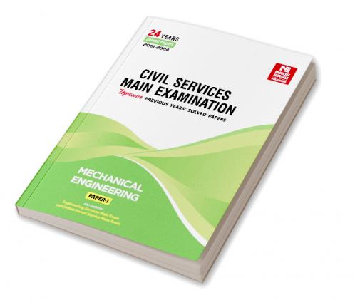 CSE Mains 2025: Mechanical Engineering Solved Paper-1 (2001-2024)