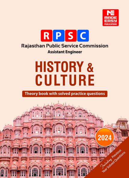 History & Culture: RPSC Assistant Engineer Examination