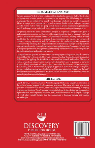 Grammatical Analysis