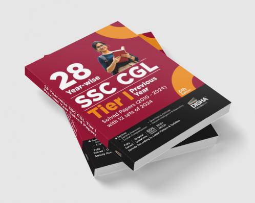 28 Year-wise SSC CGL Tier I Previous Year Solved Papers (2010 - 2024) with 12 sets of 2024 - 6th Edition | Combined Graduate Level | PYQs Question Bank