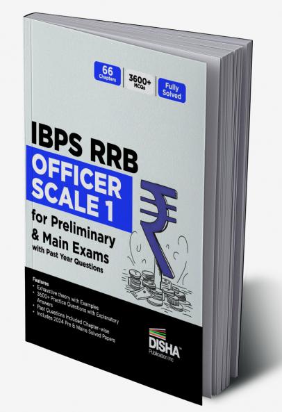 IBPS RRB Guide for Officer Scale 1 Preliminary & Main Exams with Past Year Questions 9th Edition | PYQs & Practice Exercises