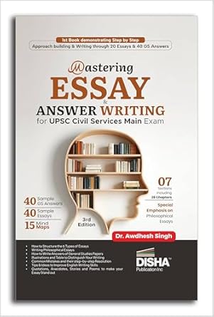 Mastering Essay & Answer Writing with Analysis for Civil Services Mains 3rd Edition | UPSC IAS/ IPS & State PSC step by step guide | General Studies (GS)