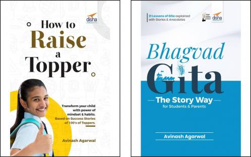 Combo - How to Raise a Topper and Bhagvad Gita - The Story Way for Students & Parents