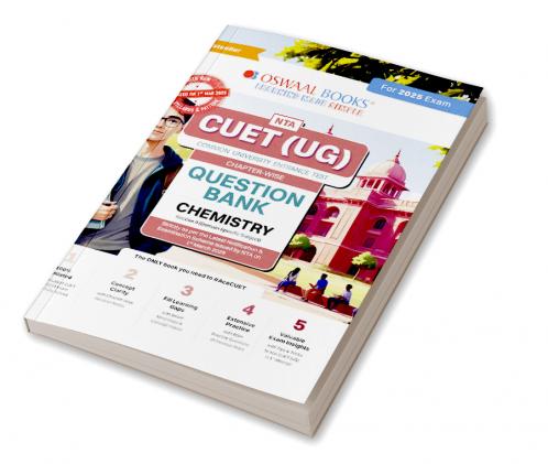 Oswaal NTA CUET (UG) Chapterwise Question Bank Chemistry (For 2025 Exam)