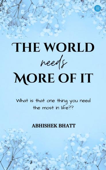 The world needs more of it