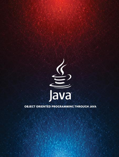 Object-Oriented Programming through Java