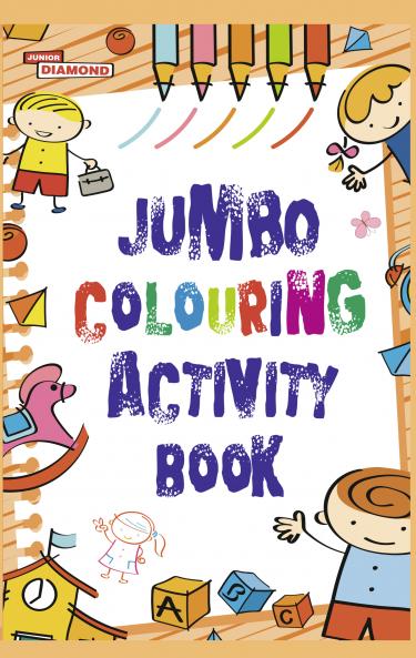 Jumbo Colouring Activity Book