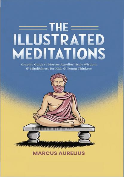 The Illustrated Meditations: Graphic Guide to Marcus Aurelius' Stoic Wisdom & Mindfulness for Kids & Young Thinkers