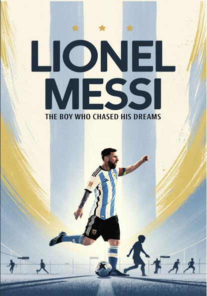 Lionel Messi: The Boy Who Chased His Dreams - Soccer Book for Kids 6-8 8-12 Gifts for Boys Story About Soccer Player Ball Striker Legend