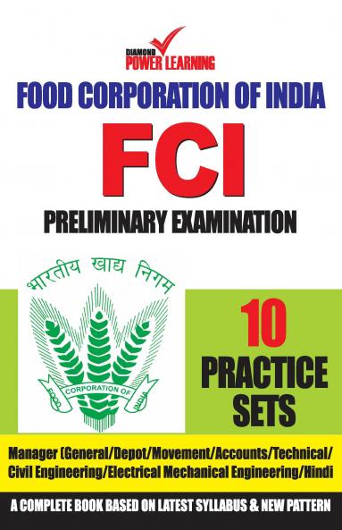 Food Corporation of India (FCI) Preliminary Examination 2019 in English (MANAGER) 10 PTP English Numerical Ability & Reasoning Ability