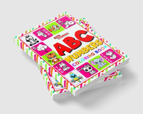 ABC And Numbers Colouring Book