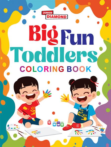 Big Fun Toddlers Colouring Book