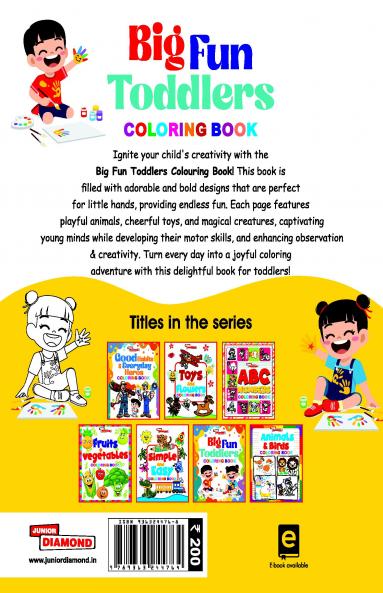 Big Fun Toddlers Colouring Book