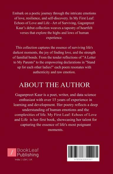 The First Leaf Echoes of Love & Life