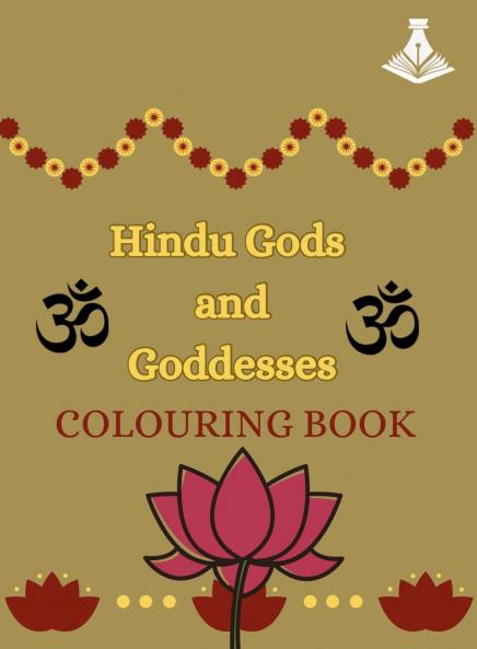 Hindu Gods and Goddesses Colouring Book