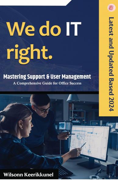 We do IT rightMastering Support and User Management