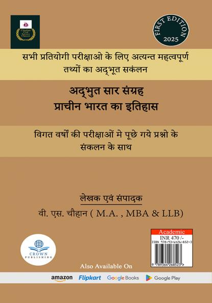 Prachin Bharat Ka Itihas :Ancient Indian History (NCERT Par Aadharit)