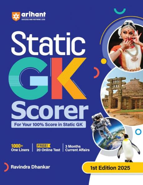 Static GK Scorer | First Edition 2025 | English Medium