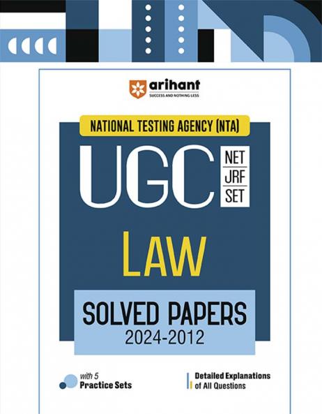 NTA UGC NET /JRF/SET 2025 - Law Solved Papers (2024-2012)