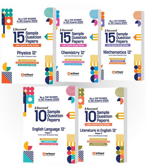 BXS171  Isc Sem.Paper PhyChemMathEng Lan & Liter 12Th