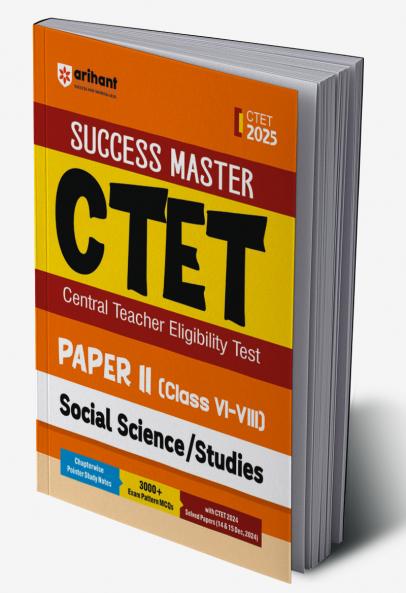 CTET Social Science / Studies Class VI-VIII (Paper -2) 2025 | Study Guide | English Medium