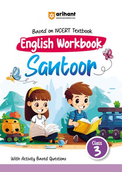 English Workbook Santoor 2025 (Class 3) | Based On NCERT Textbook