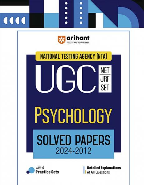 NTA UGC NET /JRF/SET 2025 - Psychology Solved Papers (2024-2012)