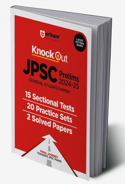 JPSC Prelims 2024-25 General Studies (Paper-I) | 15 Sectional Test 20 Practice Sets & 2 Solved Papers | English Medium