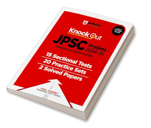 JPSC Prelims 2024-25 General Studies (Paper-I) | 15 Sectional Test 20 Practice Sets & 2 Solved Papers | English Medium