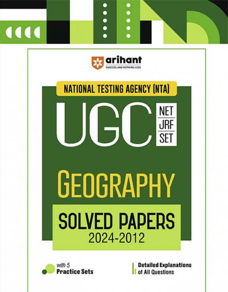 NTA UGC NET /JRF/SET 2025 - Geography Solved Papers (2024-2012)