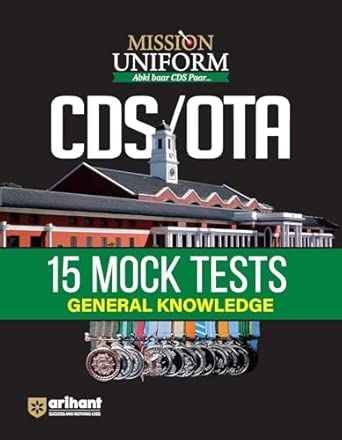 Mission Uniform-CDS/OTA 2025 | 15 Mock Tests- General knowledge | English Medium