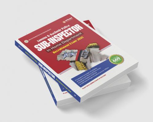 Jammu & Kashmir Police Sub - Inspector In Home Department Recruitment Exam 2025 | English Medium