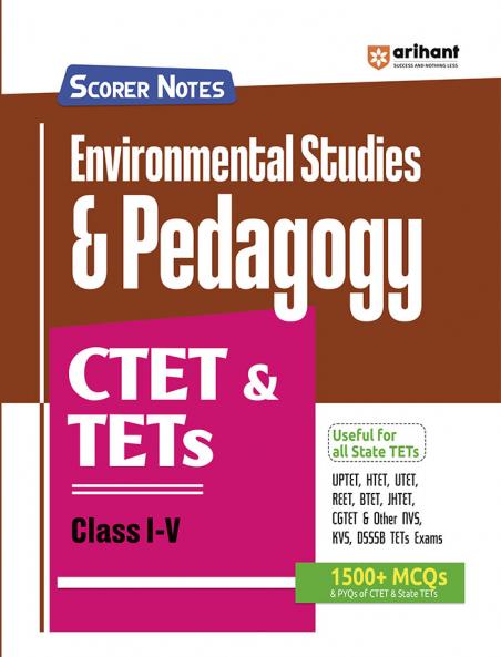 CTET & TETs 2025 Scorer Notes Environmental Studies  & Pedagogy Class (I -V)  | English Medium