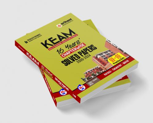 KEAM (Kerala Engineering, Agriculture & Medical) 16 Years Chapterwise Solved Papers (2009-2024) | Physics, Chemistry, Maths