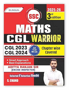 Aditya Ranjan Sir SSC Maths CGL Warrior 3rd Edition (2025 - 2026)